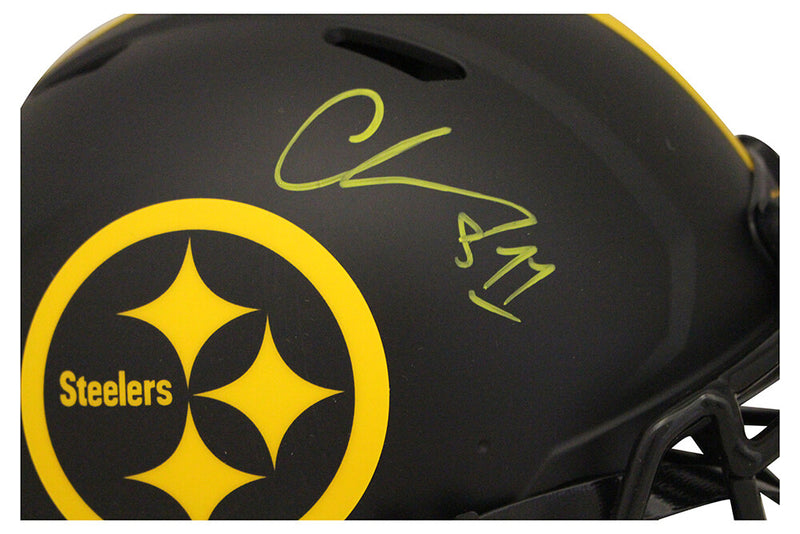Chase Claypool Pittsburgh Steelers Signed Authentic Eclipse Helmet