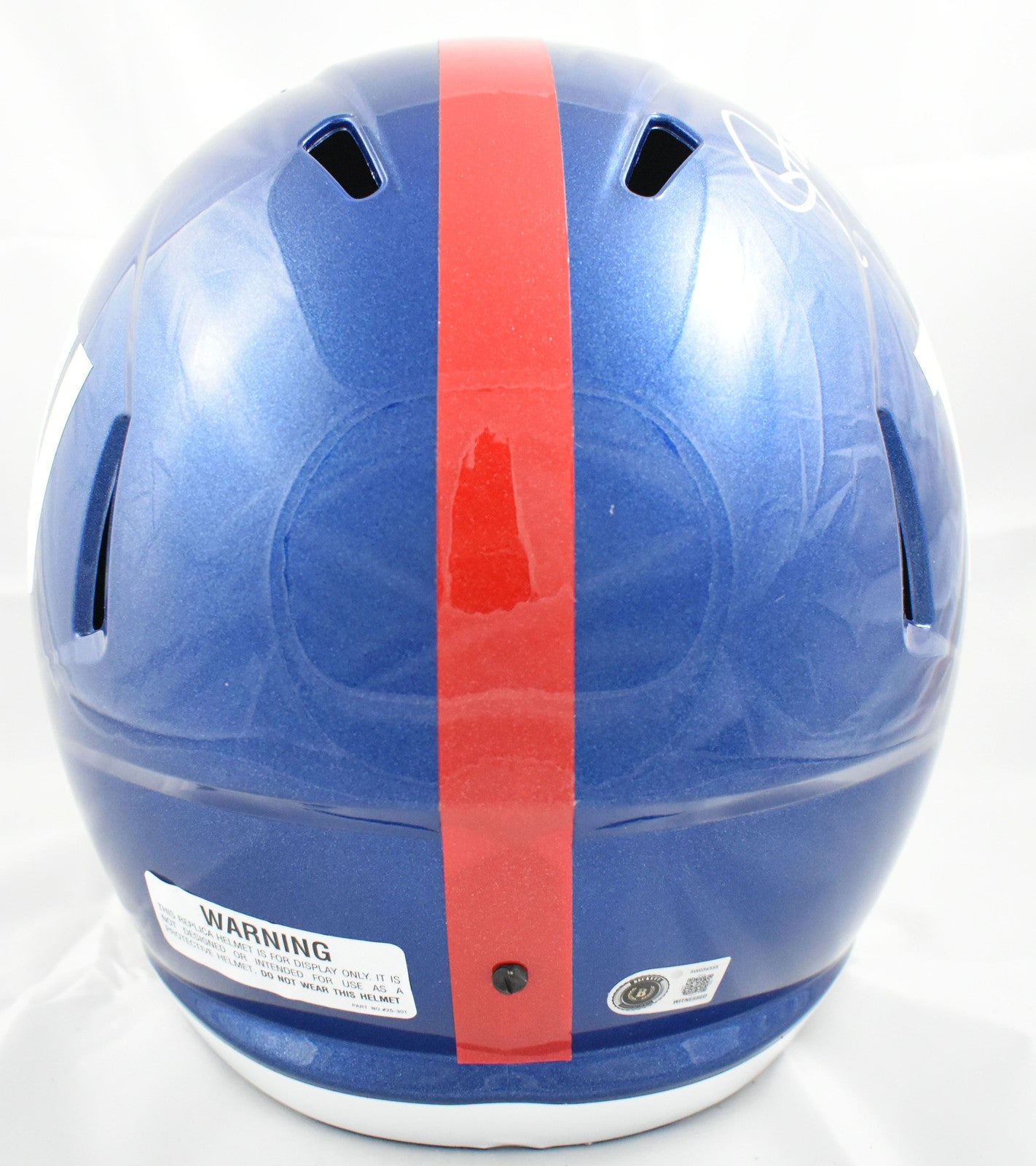 Lawrence Taylor Signed New York Giants Full Size Speed Helmet