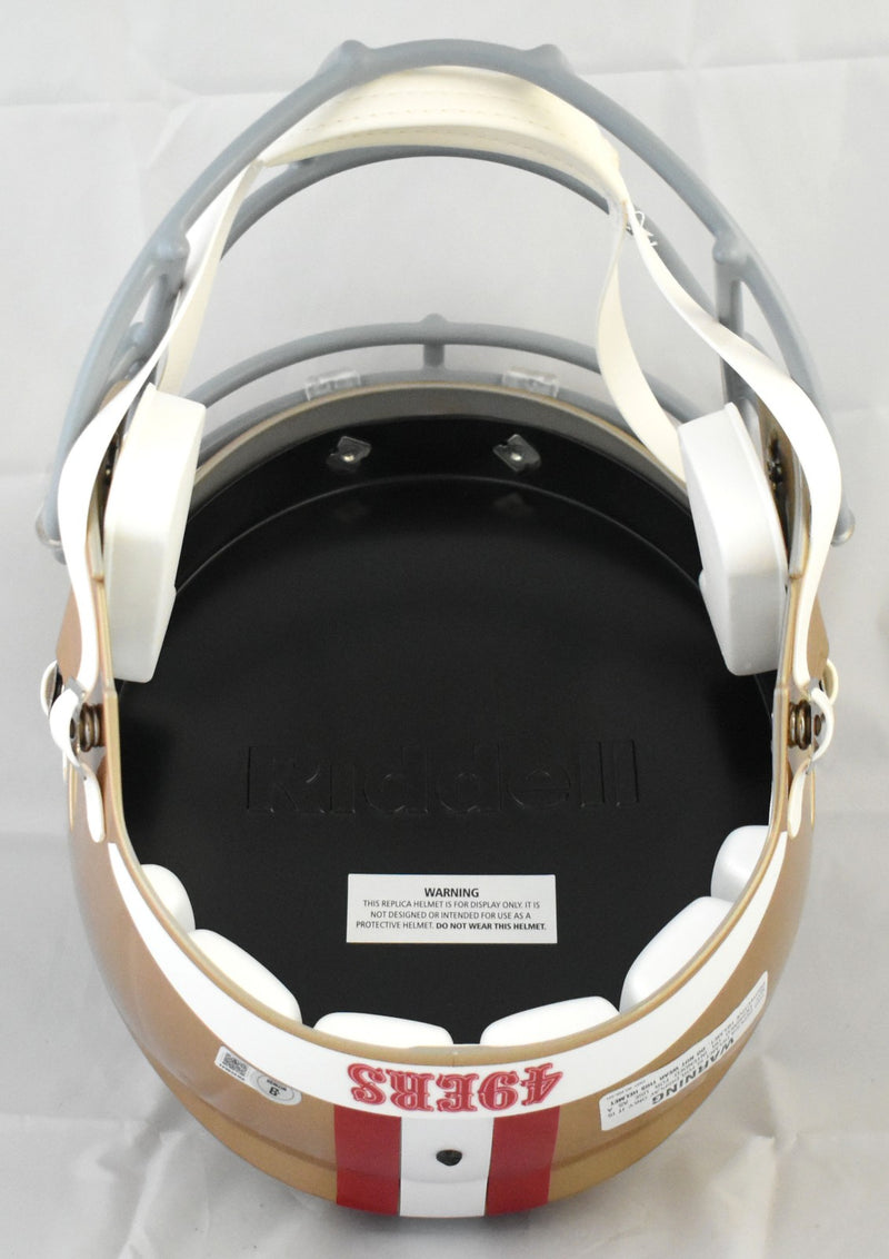 NaVorro Bowman Autographed San Francisco 49ers Full Size Speed Helmet