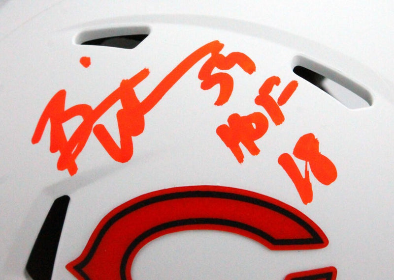 Brian Urlacher Signed Chicago Bears Lunar Speed Mini Helmet (HOF)