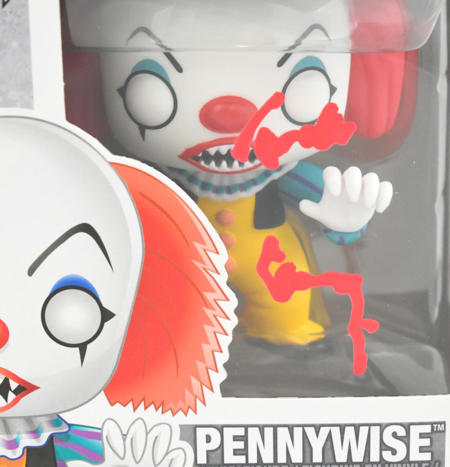 Tim Curry Autographed IT Pennywise Funko Pop Figurine #55