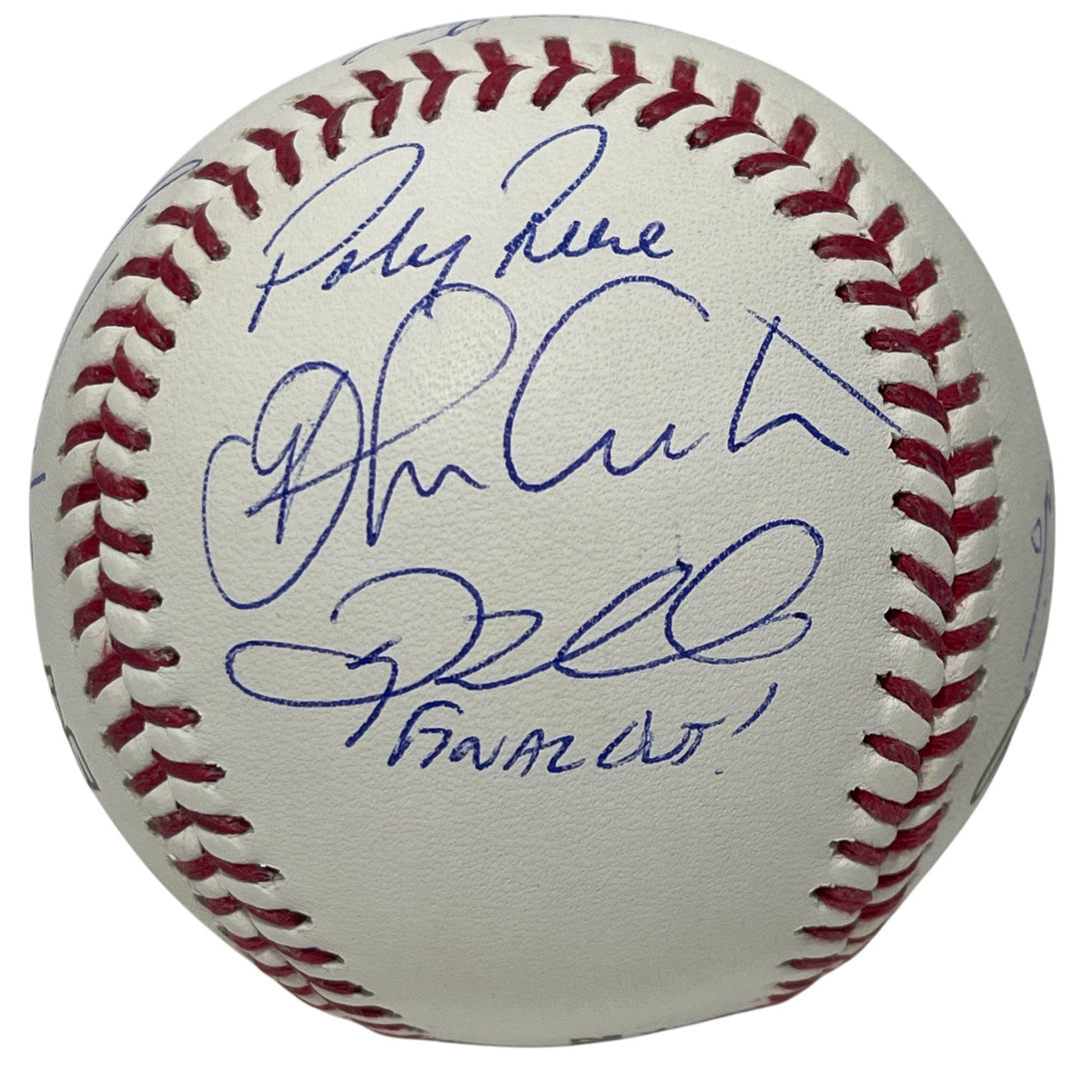 2004 Boston Red Sox Team Signed World Series Baseball (11 Sigs) BAS