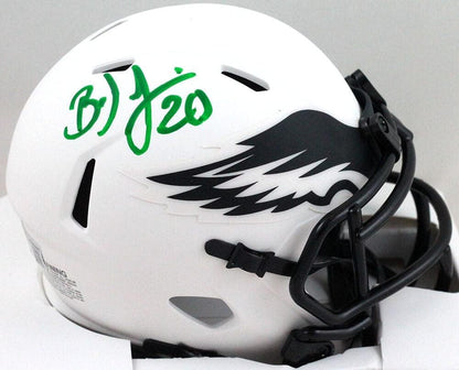 Brian Dawkins Signed Philadelphia Eagles Lunar Speed Mini Helmet