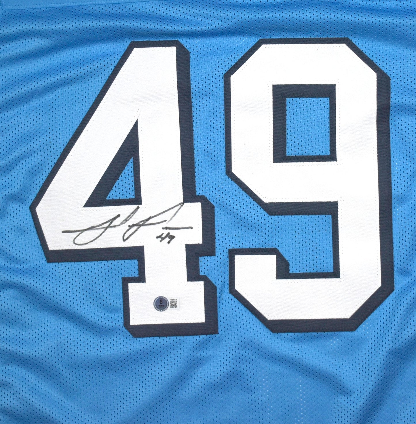 Julius Peppers Signed North Carolina Tar Heels Custom Jersey