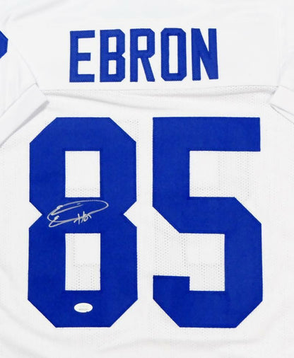 Eric Ebron Signed White Custom Football Jersey