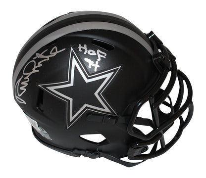 Randy White Dallas Cowboys Autographed Eclipse Mini Helmet HOF Inscription