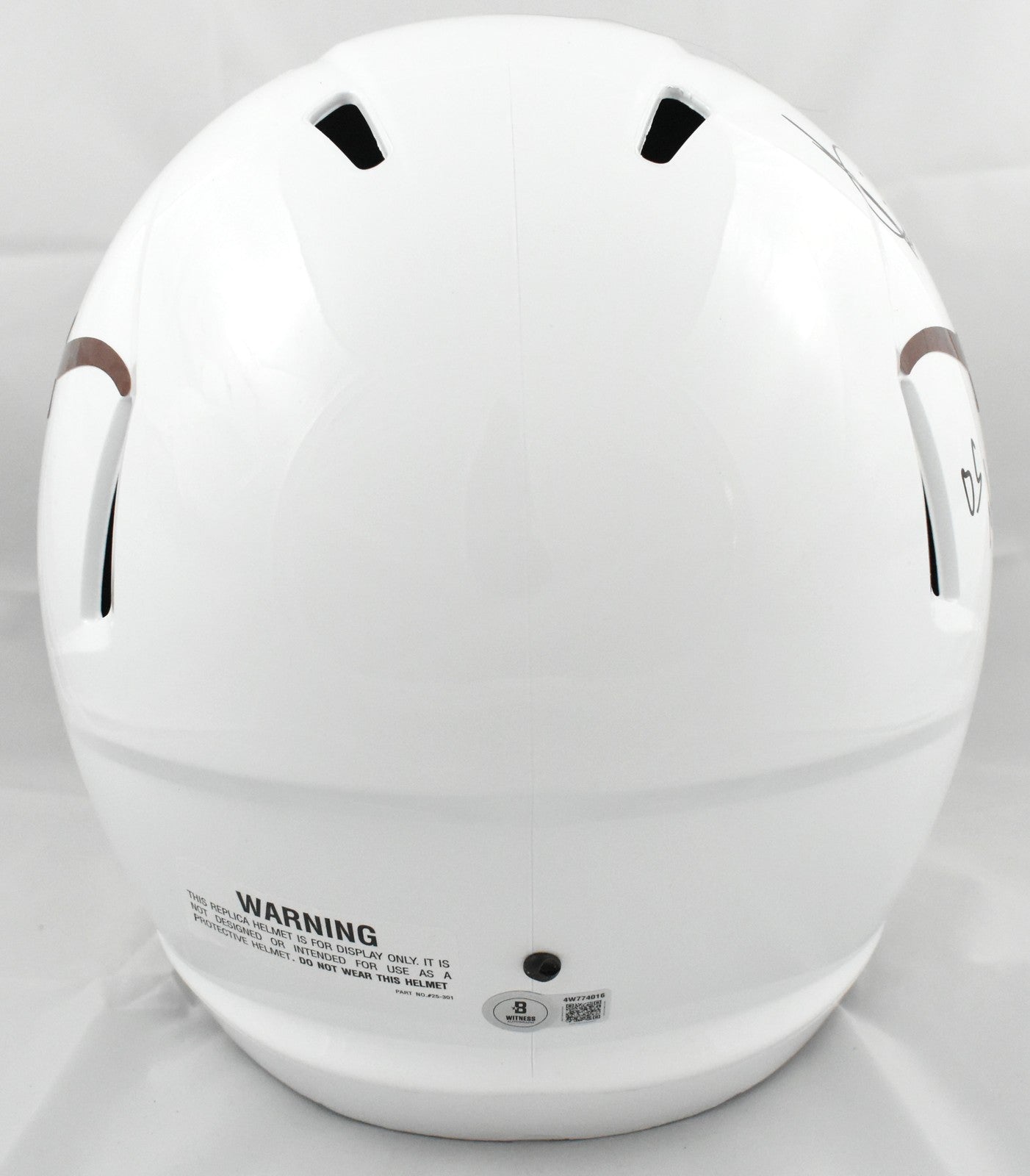 Vince Young Signed Texas Longhorns Full Size Speed Replica Helmet