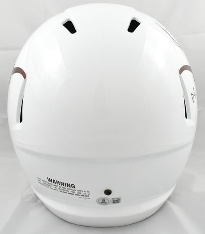 Vince Young Signed Texas Longhorns Full Size Speed Replica Helmet