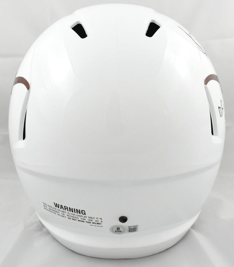 Vince Young Signed Texas Longhorns Full Size Speed Replica Helmet