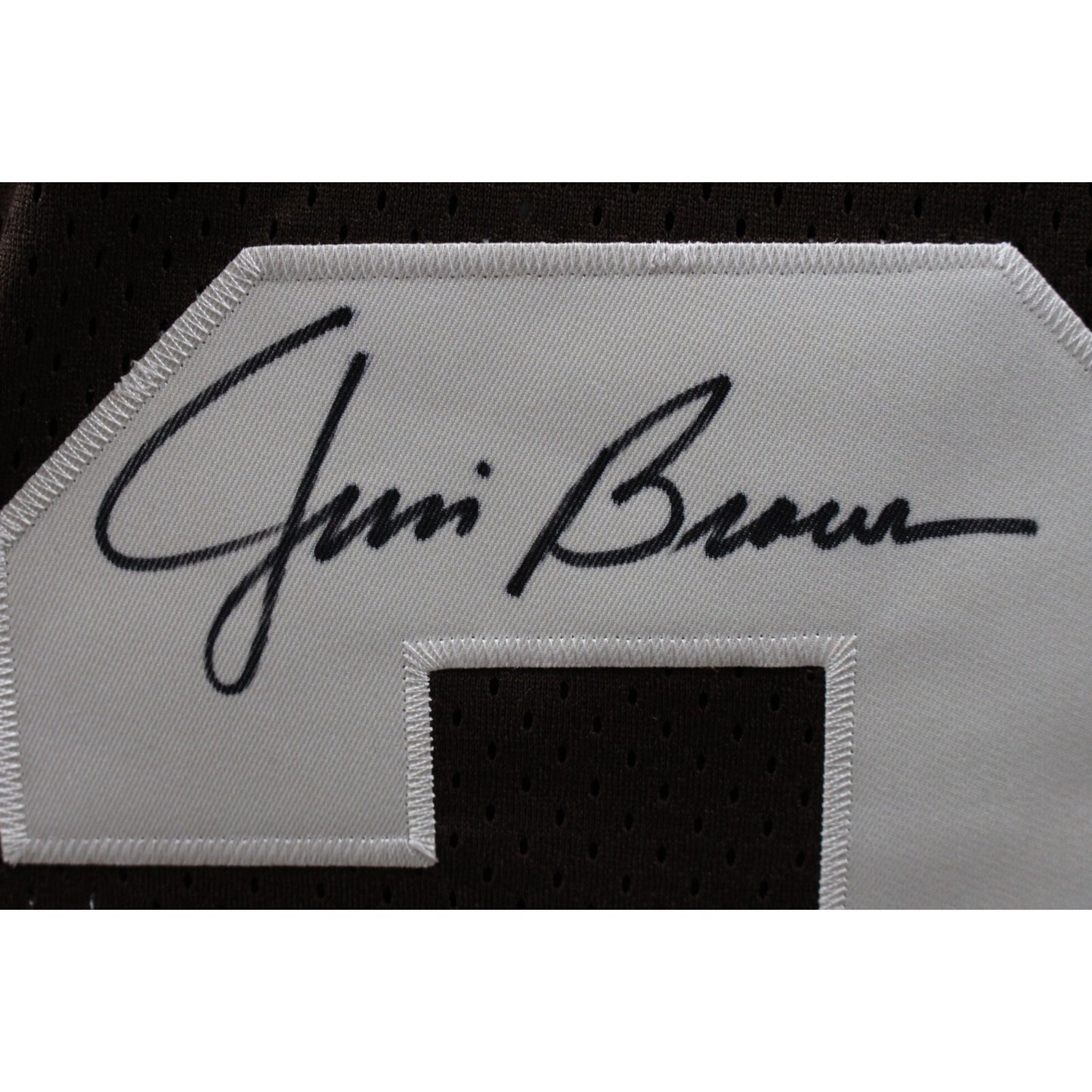 Jim Brown Signed Cleveland Browns Players of the Century Jersey (ROY)