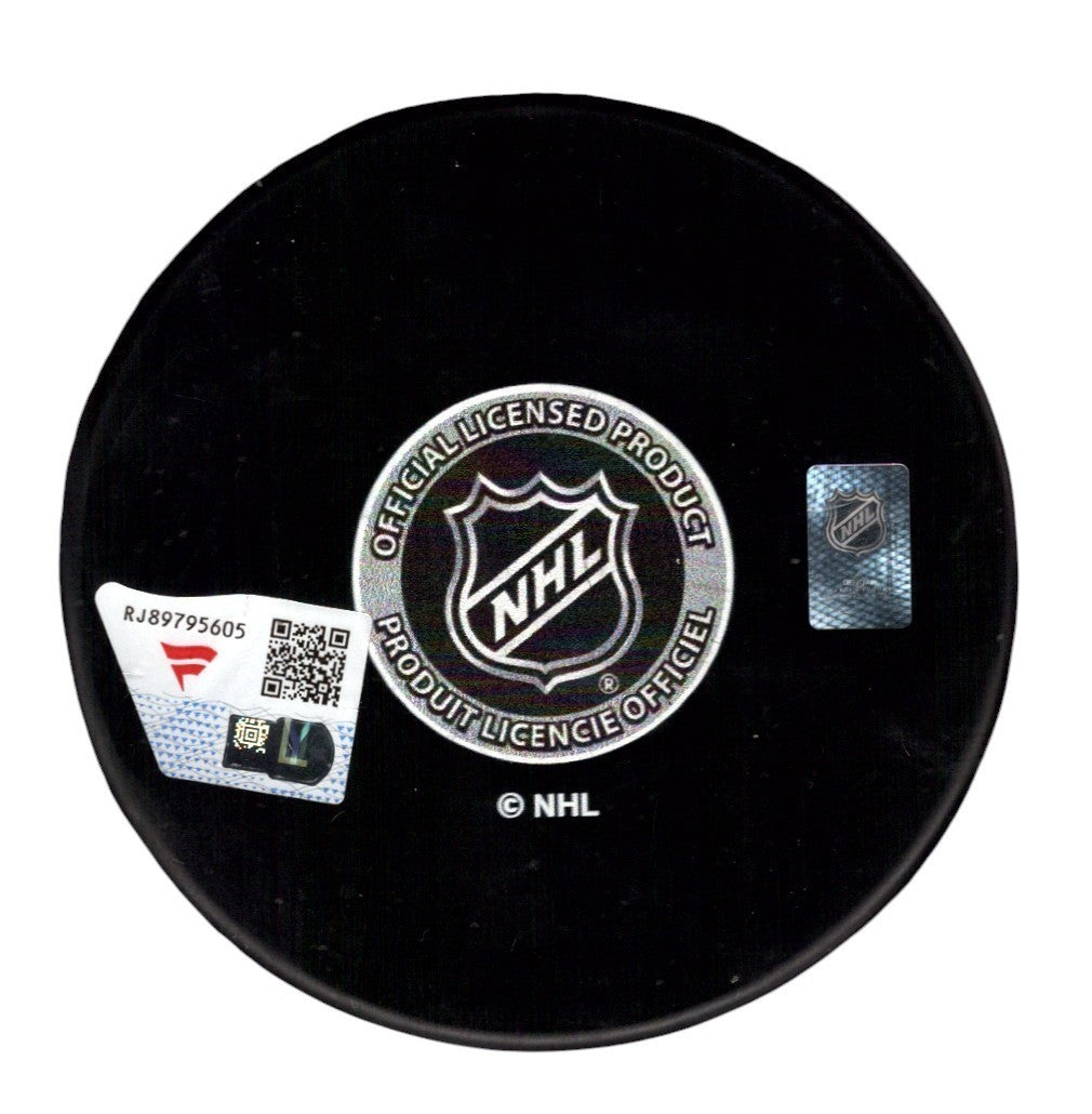Brady Tkachuk Signed Ottawa Senators Logo Hockey Puck