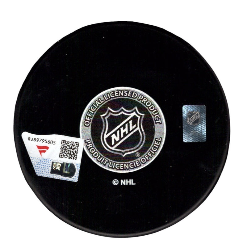 Brady Tkachuk Signed Ottawa Senators Logo Hockey Puck