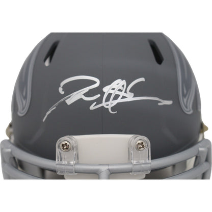 Deion Sanders Signed Atlanta Falcons Slate Mini Helmet
