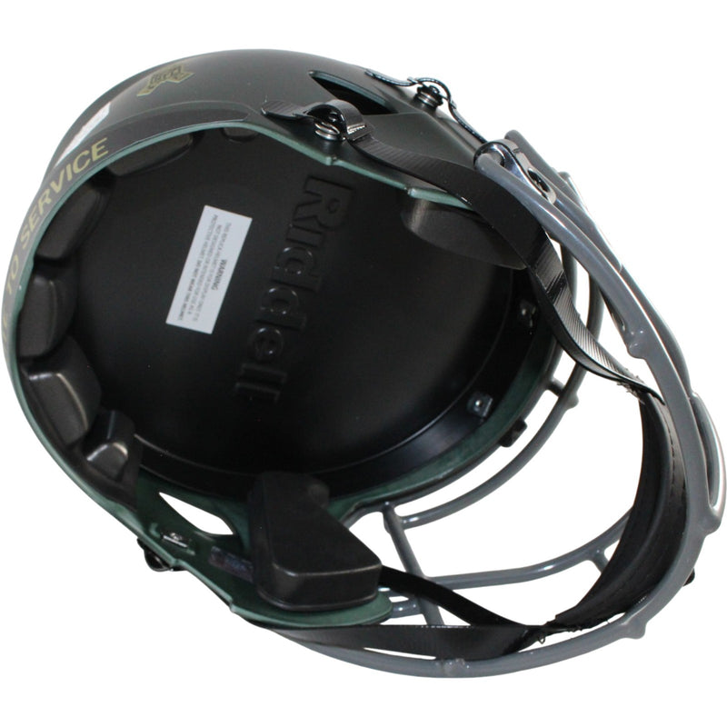 Ray Lewis Signed Baltimore Ravens 2025 Salute to Service Full Size Helmet