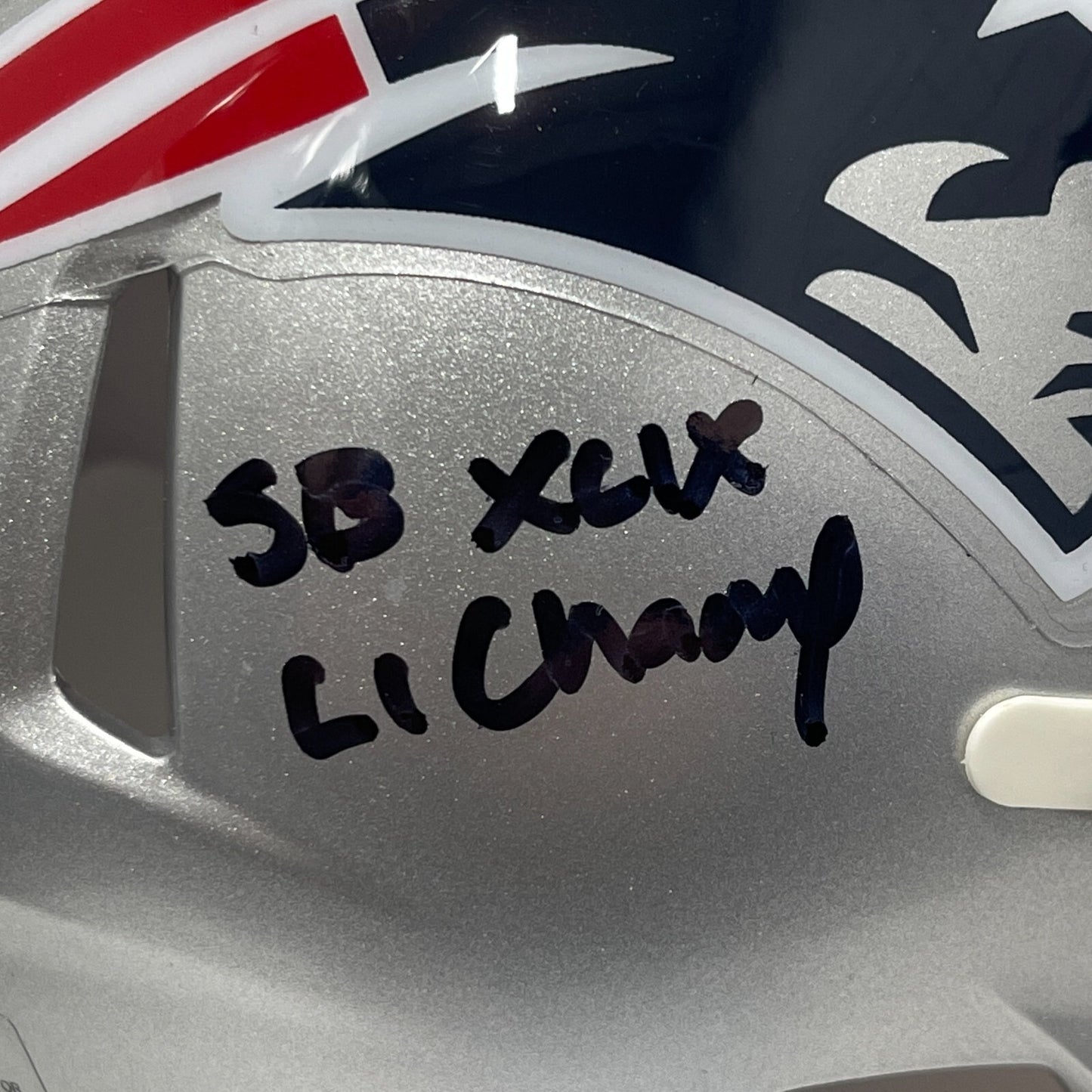 Rob Ninkovich New England Patriots Signed Speed Mini Helmet (SB XLIX, LI)