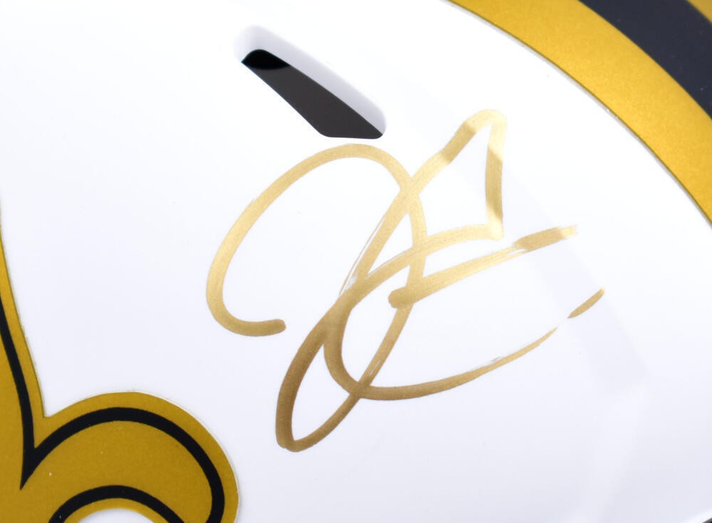 Derek Carr Signed New Orleans Saints Lunar Speed Mini Helmet