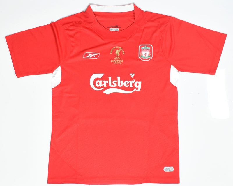 Steven Gerrard Autographed Liverpool Home Jersey