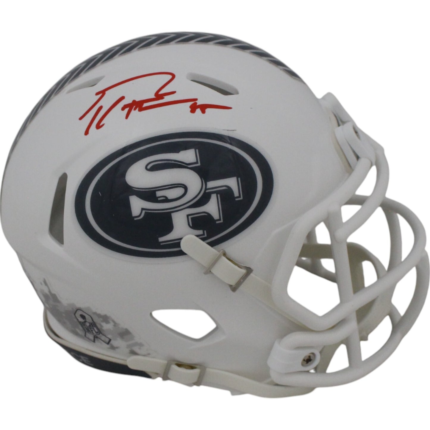 George Kittle Signed San Francisco 49ers 2024 STS Mini Helmet
