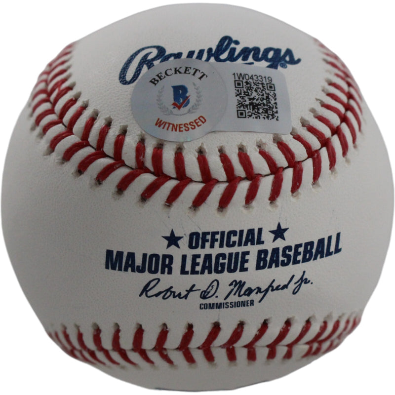 Frank Thomas Signed Chicago White Sox OML Baseball "Big Hurt" Inscription