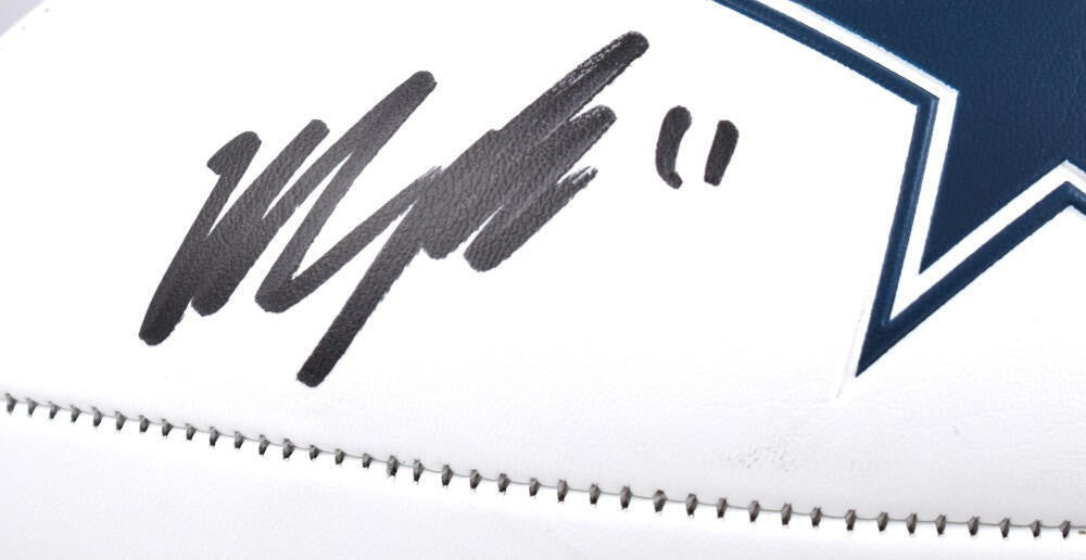 Micah Parsons Signed Dallas Cowboys Logo Football