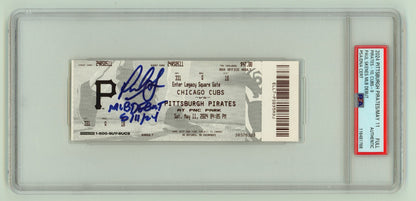 Paul Skenes Signed MLB Debut Ticket 5/11/2024 Inscribed PSA Authentic
