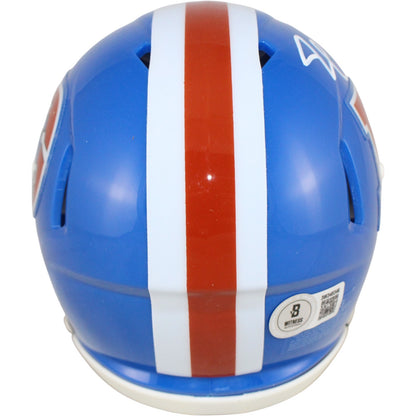 Jonathon Cooper Denver Broncos Autographed Throwback Mini Helmet