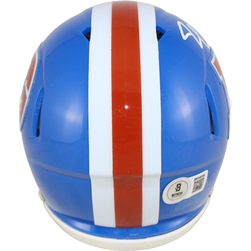 Jonathon Cooper Denver Broncos Autographed Throwback Mini Helmet