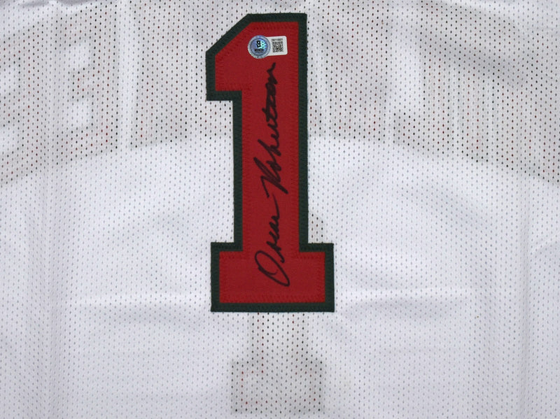 Oscar Robertson Autographed White Custom Jersey