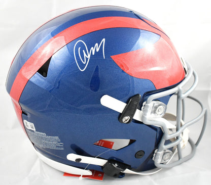 Abdul Carter Signed New York Giants Full Size 2024 Alternate Speedflex Helmet