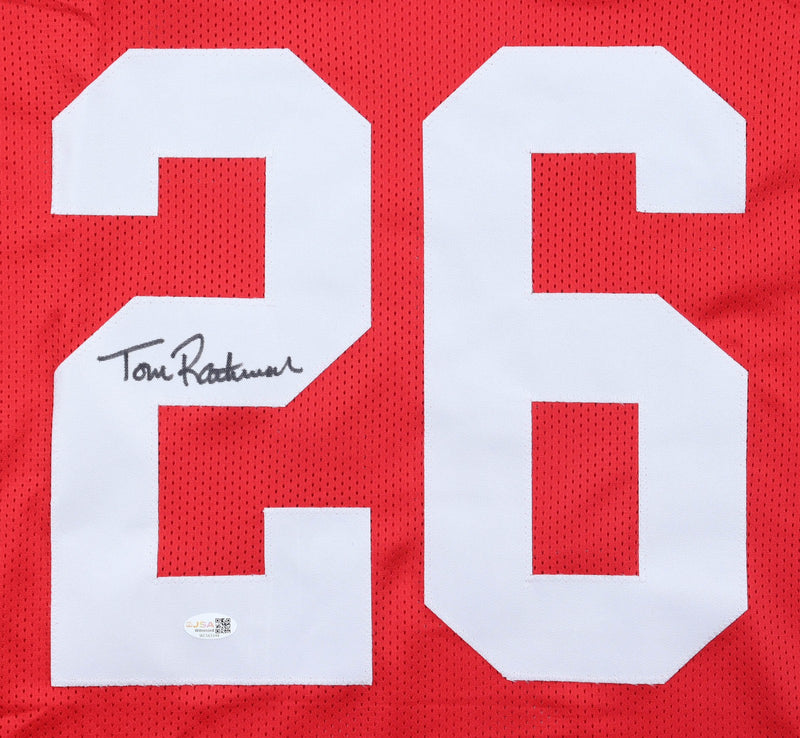 Tom Rathman Signed Nebraska Cornhuskers Custom Jersey