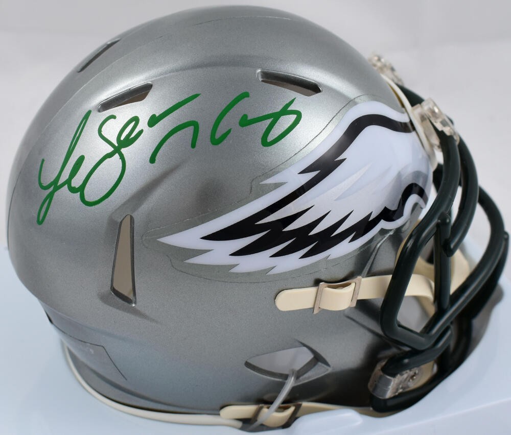LeSean McCoy Signed Philadelphia Eagles Flash Speed Mini Helmet