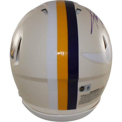 Adrian Peterson Signed Minnesota Vikings Authentic Retro Helmet