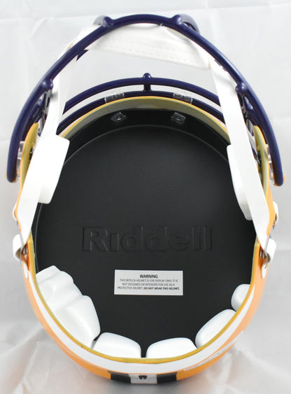 Justin Jefferson Autographed LSU Tigers Full Size Speed Helmet