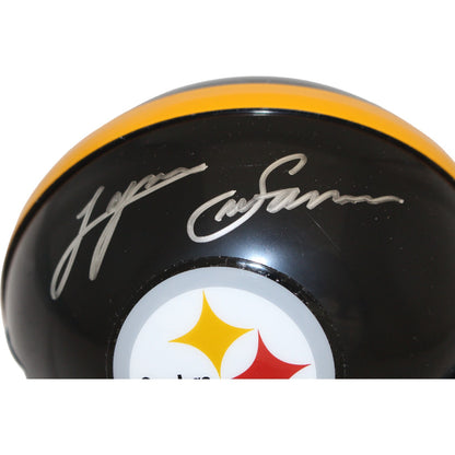 Lynn Swann Signed Pittsburgh Steelers VSR4 Mini Helmet (Beckett COA)