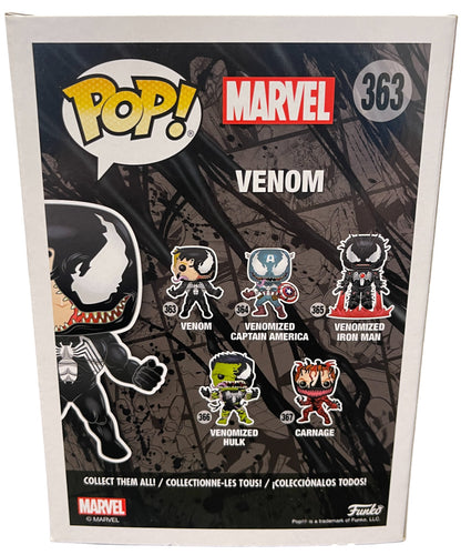 Tom Hardy Signed Venom Funko Pop #363 with Sam De La Rosa Sketch
