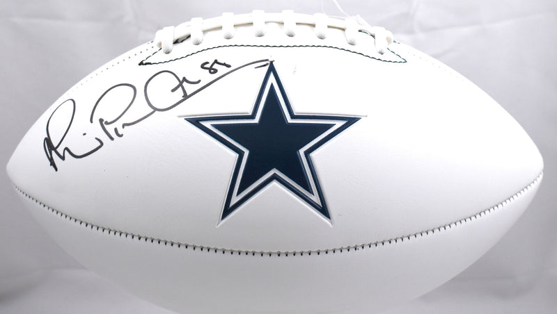 Michael Irvin Autographed Dallas Cowboys Logo Football