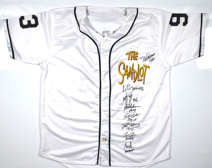The Sandlot Cast Autographed Multi-Signed Custom Jersey