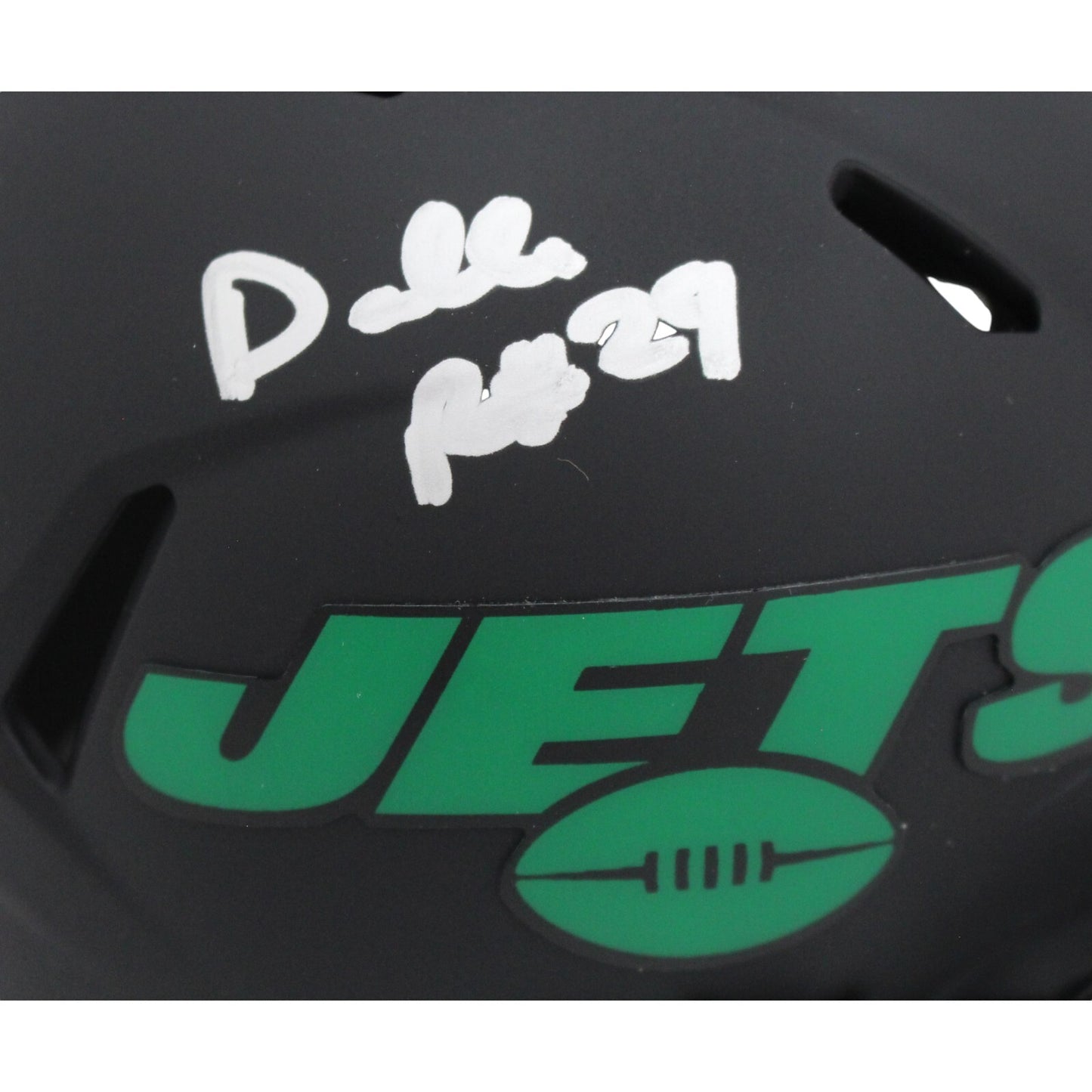 Darrelle Revis New York Jets Autographed Eclipse Mini Helmet