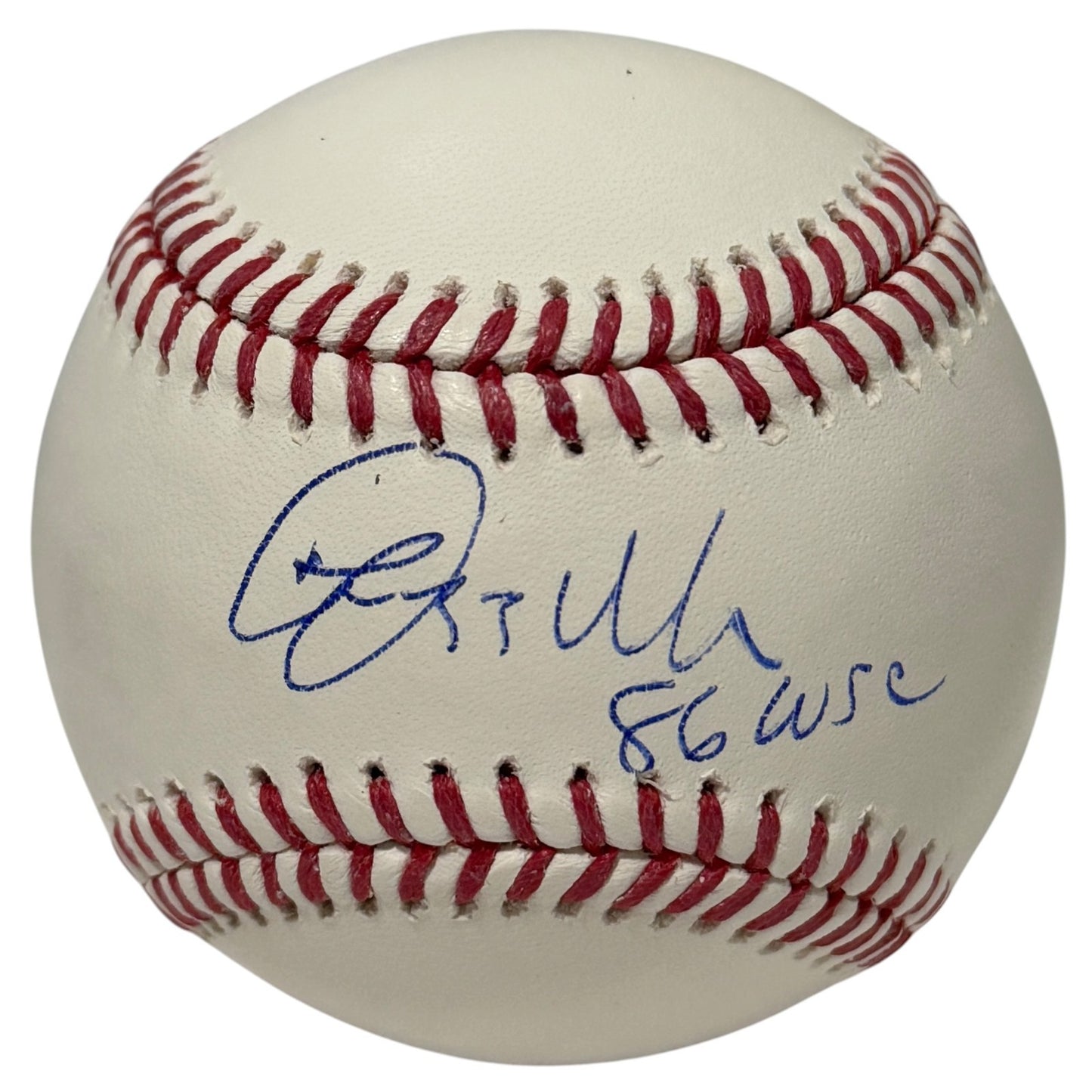 Lee Mazzilli Signed Official MLB Baseball (86 WSC) JSA Witness