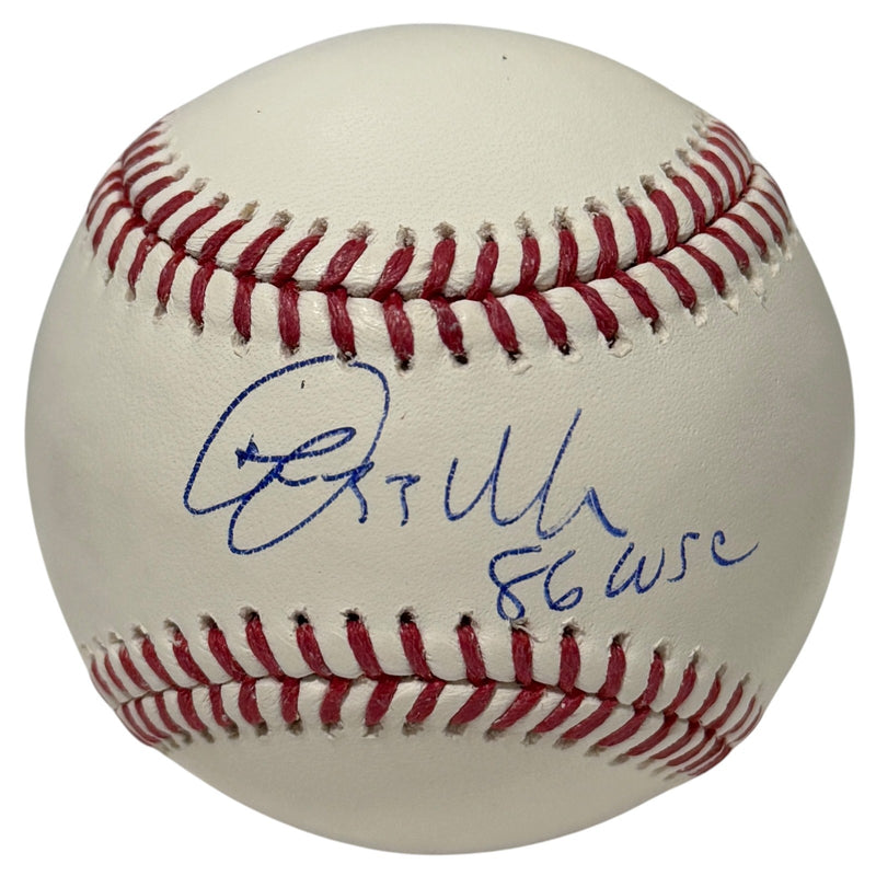 Lee Mazzilli Signed Official MLB Baseball (86 WSC) JSA Witness