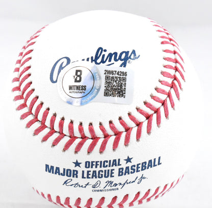 David Justice Autographed Rawlings Official Major League Baseball