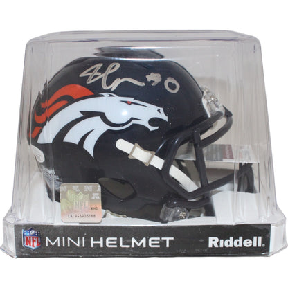 Jonathon Cooper Autographed Denver Broncos Mini Helmet JSA