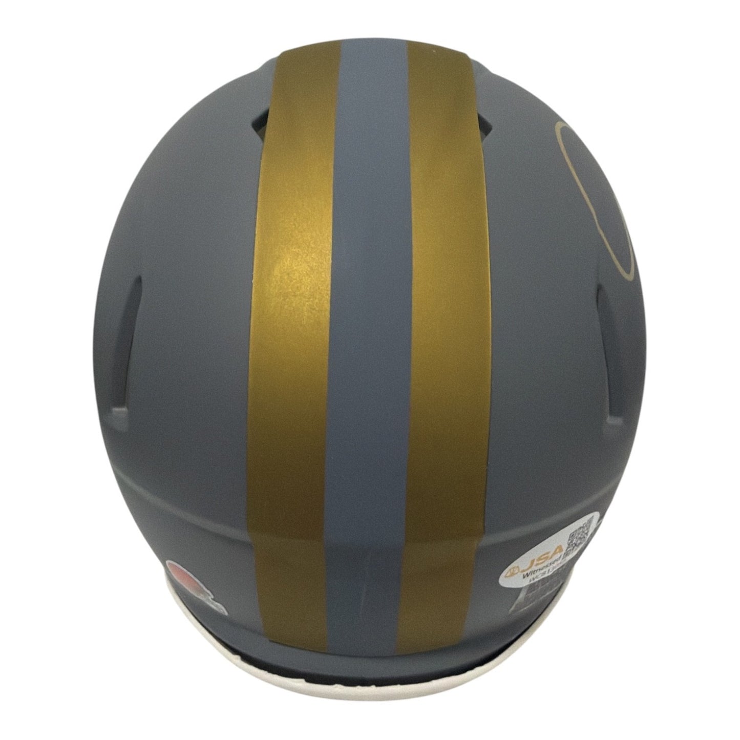 Eric Metcalf Signed Cleveland Browns Slate Mini Helmet