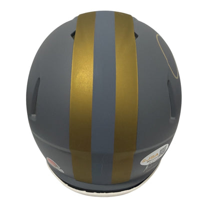 Eric Metcalf Signed Cleveland Browns Slate Mini Helmet