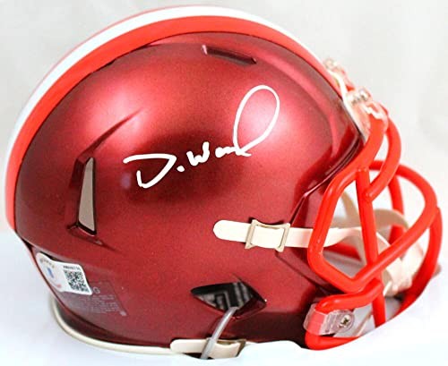 Denzel Ward Signed Cleveland Browns Flash Mini Helmet