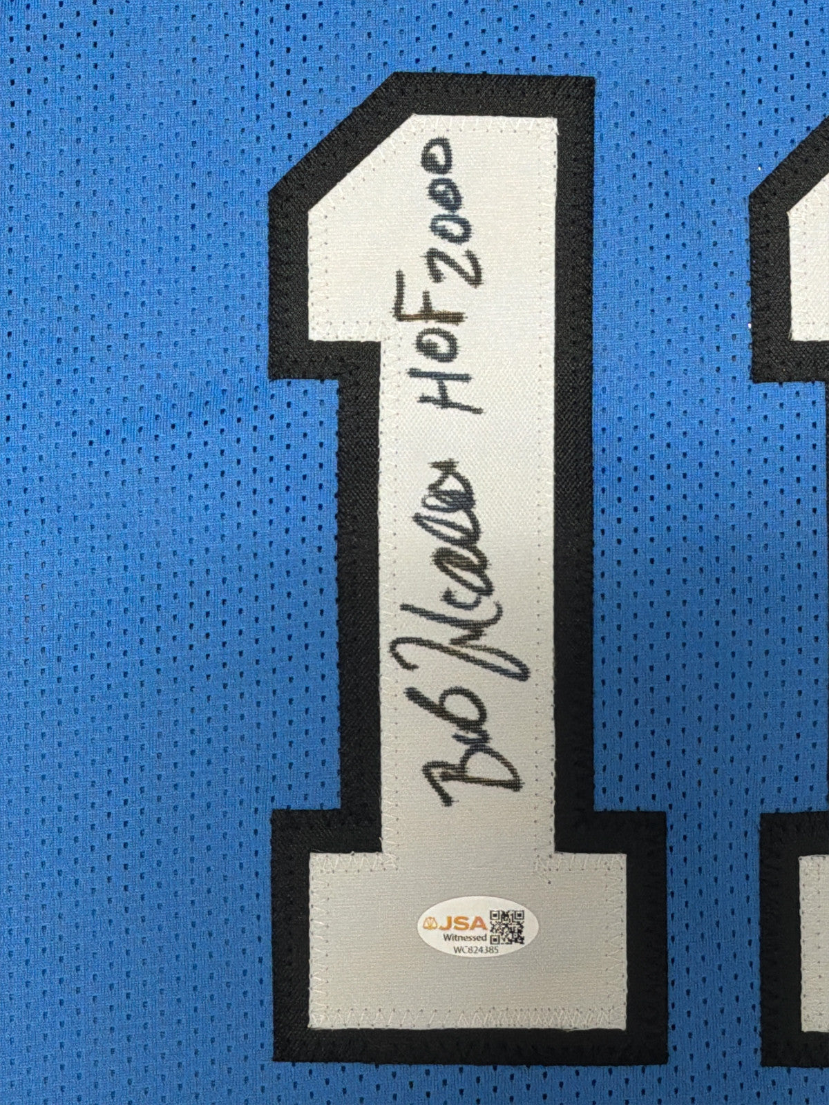 Bob McAdoo Signed Buffalo Braves Custom Jersey - HOF 2000