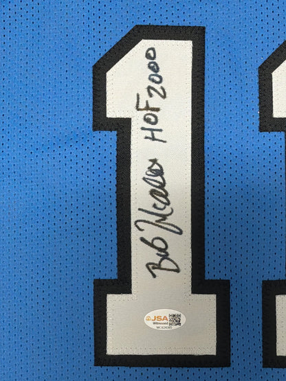 Bob McAdoo Signed Buffalo Braves Custom Jersey - HOF 2000