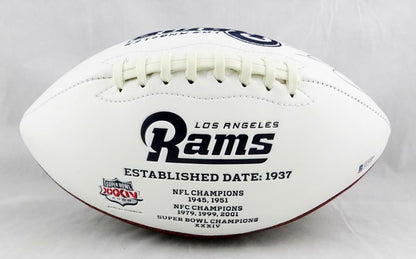 Robert Woods Autographed Los Angeles Rams Logo Football