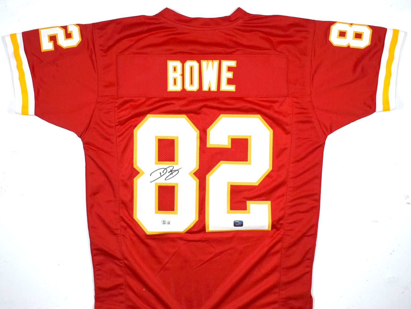 Dwayne Bowe Autographed Kansas City Chiefs Red Custom Jersey