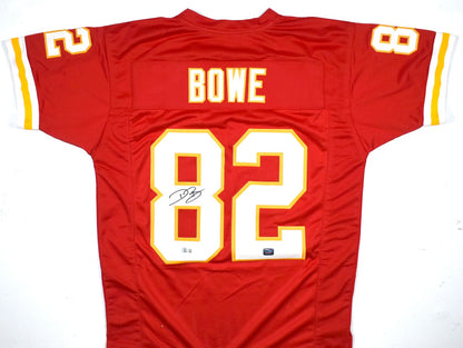 Dwayne Bowe Autographed Kansas City Chiefs Red Custom Jersey